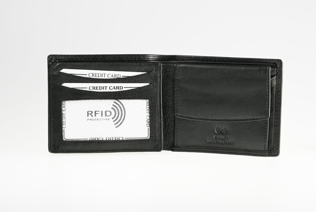 Herrenbörse ST88 - Echtes Leder, Slip Wallet für Herren
