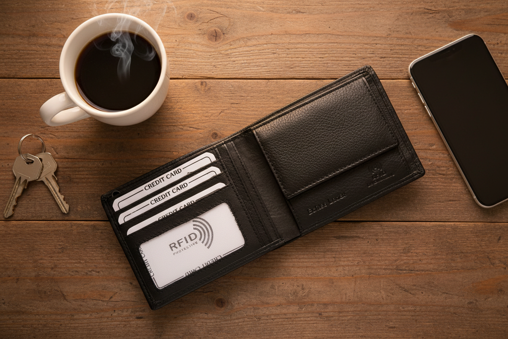 Wallet Flat Lay